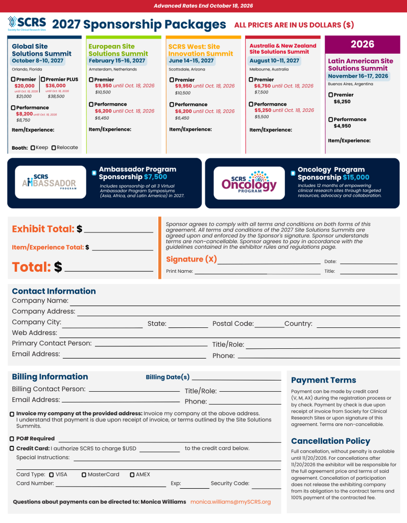oncology and ambassador new page